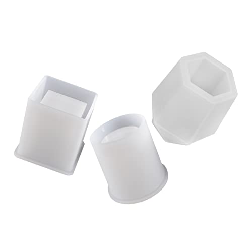 Uonlytech 3Stücke Teiliges Silikon Stiftbürstenhalter Flexible Gießform für DIY Epoxidharz Langlebig und Wiederverwendbar für Bastelprojekte und für Besondere Uonlytech 3Stücke Teiliges Silikon Stiftbürstenhalter Flexible Gießform für DIY Epoxidharz Langlebig und Wiederverwendbar für Bastelprojekte und für Besondere von Uonlytech