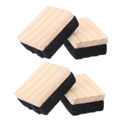 Uonlytech 4 Stück Radiergummi Tafeln Mini Whiteboard Eraser Schwarz Lehrer Löschbar Tücher Muss Winzig Mini-whiteboard-radierer Hat Kreideradierer Für Tafel Planke Hölzern Uonlytech 4 Stück Radiergummi Tafeln Mini Whiteboard Eraser Schwarz Lehrer Löschbar Tücher Muss Winzig Mini-whiteboard-radierer Hat Kreideradierer Für Tafel Planke Hölzern von Uonlytech