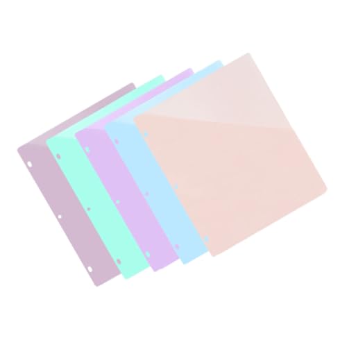 Uonlytech 5 Blätter Aktentaschen Mit Losen Blättern Behälter Material Aktenaufbewahrungstaschen A4 Ordnertaschen Beutel Datei Ordnertrenner Mit Taschen Und Laschen Büro Pp Uonlytech 5 Blätter Aktentaschen Mit Losen Blättern Behälter Material Aktenaufbewahrungstaschen A4 Ordnertaschen Beutel Datei Ordnertrenner Mit Taschen Und Laschen Büro Pp von Uonlytech