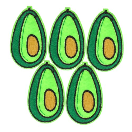 Uonlytech 5 Stück Sticklabel Patch Früchte Flecken Patches nähen für Aufnäher nähen An sticken Cartoon-Applikationen Obstbeet Name Aufkleber süße Patches Twill-Stoff Green Uonlytech 5 Stück Sticklabel Patch Früchte Flecken Patches nähen für Aufnäher nähen An sticken Cartoon-Applikationen Obstbeet Name Aufkleber süße Patches Twill-Stoff Green von Uonlytech
