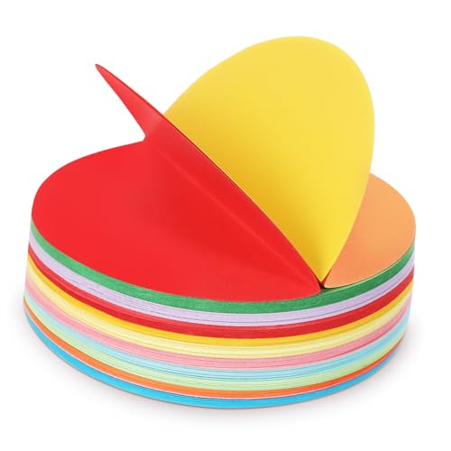 Uonlytech 500 Blatt Farbiges Druckerpapier Origami Für Pastell Konstruktionspapier Formen Kreise Kreispapier Konstruktionspapier Falt Bastelpapier Dekoratives Faltpapier Uonlytech 500 Blatt Farbiges Druckerpapier Origami Für Pastell Konstruktionspapier Formen Kreise Kreispapier Konstruktionspapier Falt Bastelpapier Dekoratives Faltpapier von Uonlytech