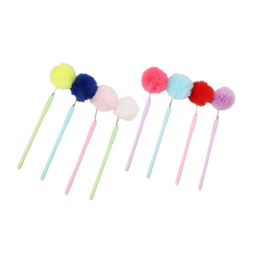 Uonlytech 8 Stück Kugelschreiber mit Plüschkugel süßer Stift pom Ästhetisches Briefpapier Schreibwaren süße Stifte Masse Stift süß neuartige Kugelschreiber Schreiben von Stiften Plastik Uonlytech 8 Stück Kugelschreiber mit Plüschkugel süßer Stift pom Ästhetisches Briefpapier Schreibwaren süße Stifte Masse Stift süß neuartige Kugelschreiber Schreiben von Stiften Plastik von Uonlytech