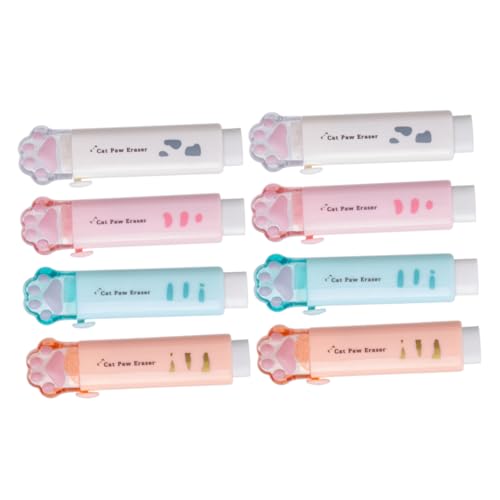 Uonlytech 8 Stück Radiergummi für Katzen pfoten gestalteter Radiergummi Pastell Radiergummis süß Multipack Klaue farbig Schule Radiergummis Masse radiergummis spaß Uonlytech 8 Stück Radiergummi für Katzen pfoten gestalteter Radiergummi Pastell Radiergummis süß Multipack Klaue farbig Schule Radiergummis Masse radiergummis spaß von Uonlytech