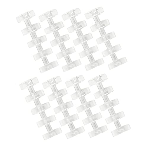 Uonlytech 8 Stück Teiliges Fünf Loch Binder Ringe für Scrapbooking Transparent Vielseitig Einsetzbar für Notizbücher und Kreative Bürobedarf Uonlytech 8 Stück Teiliges Fünf Loch Binder Ringe für Scrapbooking Transparent Vielseitig Einsetzbar für Notizbücher und Kreative Bürobedarf von Uonlytech