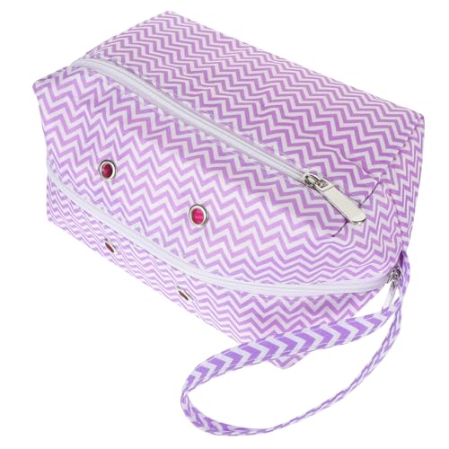 Uonlytech Häkelwerkzeug Aufbewahrungstasche Garn Organizer mit Zusätzlichem Stauraum für Strickzubehör Projekte Gestreift Uonlytech Häkelwerkzeug Aufbewahrungstasche Garn Organizer mit Zusätzlichem Stauraum für Strickzubehör Projekte Gestreift von Uonlytech