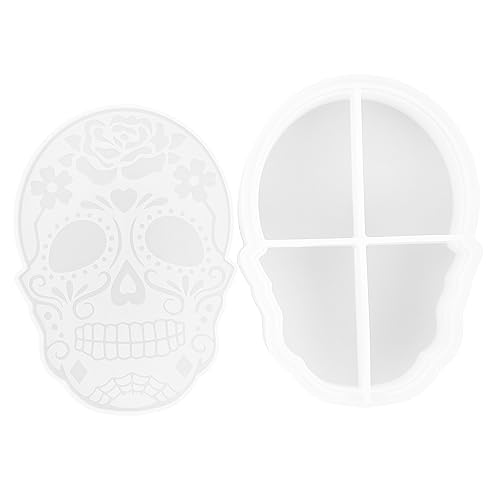 Uonlytech Halloween Schädelform Silikon Gießform DIY Dekorative Schädelbox Handgefertigte Handwerksform Für Projekte Langlebig Und Praktisch Für Schmuck Uonlytech Halloween Schädelform Silikon Gießform DIY Dekorative Schädelbox Handgefertigte Handwerksform Für Projekte Langlebig Und Praktisch Für Schmuck von Uonlytech