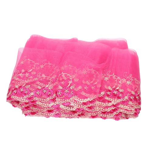 Uonlytech Stickerei Spitze Dünnes Spitzenband Spitzenapplikation Stoffband Spitzenbesatz Zum Nähen Spitzenbänder Zum Basteln Spitzenstoff Meterware Bandreste Polyester Rosy Uonlytech Stickerei Spitze Dünnes Spitzenband Spitzenapplikation Stoffband Spitzenbesatz Zum Nähen Spitzenbänder Zum Basteln Spitzenstoff Meterware Bandreste Polyester Rosy von Uonlytech
