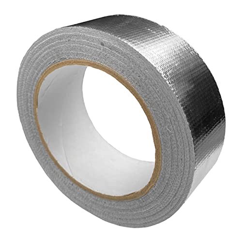 Uootach 20 m x 4 cm, Aluminium-Klebeband, Aluminium-Klebeband, Aluminiumband zum Abdichten von Lüftungs- und Klimaanlagen von Uootach