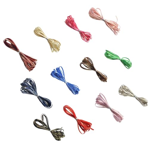 12 Farb Dekoratives Band 3 Mm Breites Verpackungsbänder 65.6yard Für Weihnachtsverpackung Hochzeitsdekoration Bögen Machen 12 Farb Dekoratives Band 3 Mm Breites Verpackungsbänder 65.6yard Für Weihnachtsverpackung Hochzeitsdekoration Bögen Machen von Uqezagpa