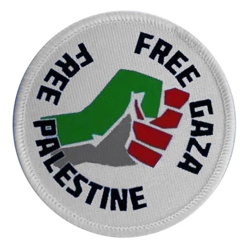 Palästina gepolsterte Applikationen Patches Handwerk Spielzeug Kleidung Nähmaterial Erwachsene Rucksack Hut Zubehör Palästina Flaggen Palästina Palästina Flaggen für Rucksack von Uqezagpa