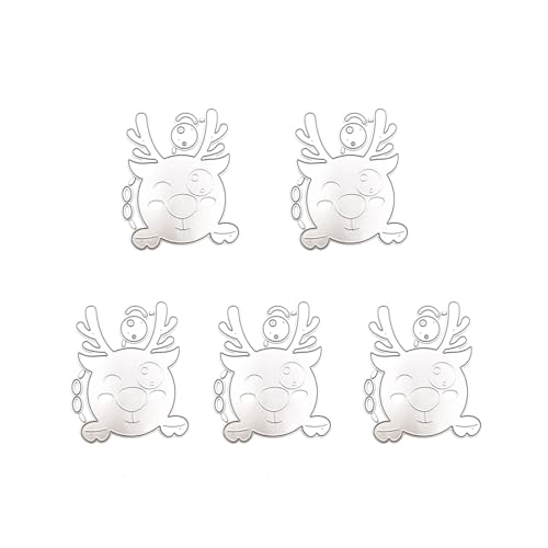 Uqezagpa 5 Stück/Set Weihnachtsglocken Stanzformen Prägungen Weihnachten Metall Stanzformen für Scrapbooking Karte Uqezagpa 5 Stück/Set Weihnachtsglocken Stanzformen Prägungen Weihnachten Metall Stanzformen für Scrapbooking Karte von Uqezagpa