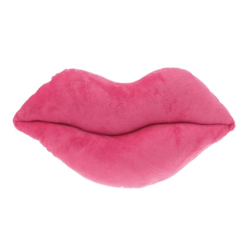 Uqezagpa Big Lips Kissen Kissen Gefülltes Plüschtier für Auto für Sitz Valentinstag von Uqezagpa