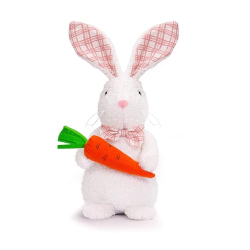 Uqezagpa Bunnies Decorations Simulation Plush Toy Figure Desktop Artificial Animal Model For Day Decor von Uqezagpa