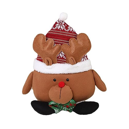 Uqezagpa Weihnachtsmann Weihnachtsspielzeug Figur Weich Bequem Santa Früherziehung Spielzeug Zuhause von Uqezagpa