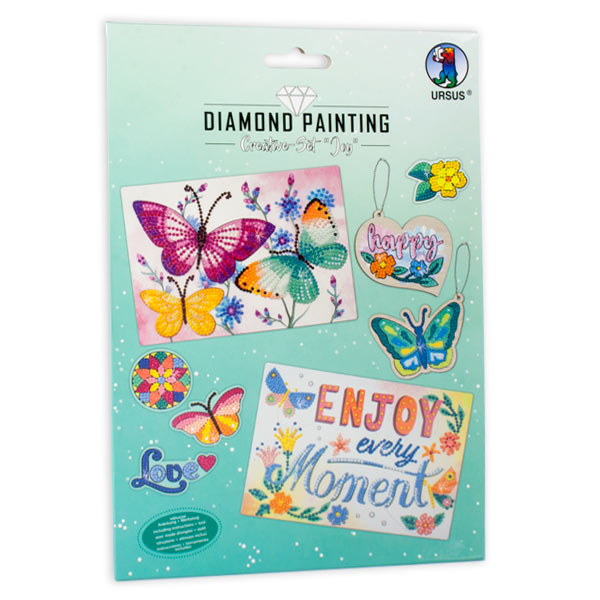 Diamond Painting Kreativset, Joy, 13-teilig von Ursus