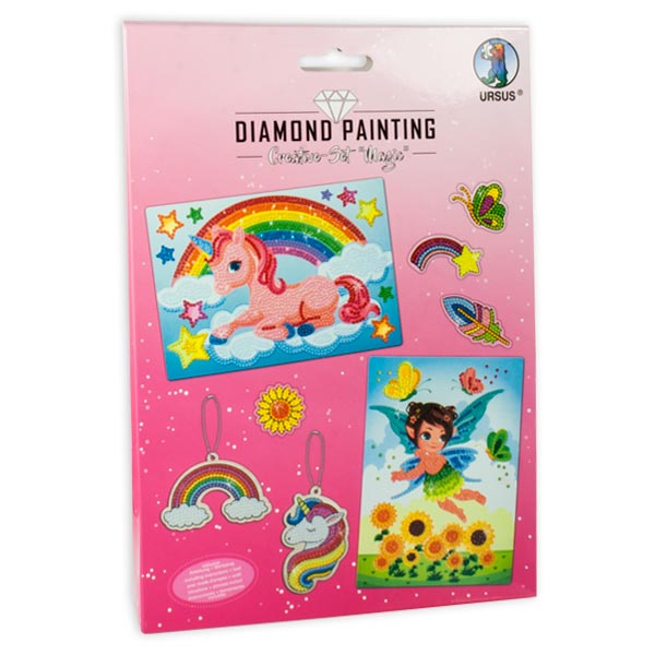 Diamond Painting Kreativset, Magic, 13-teilig von Ursus