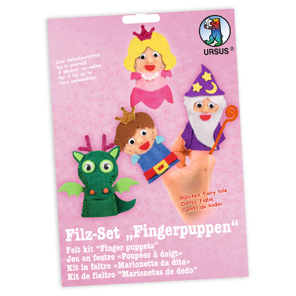 Fingerpuppen Bastelset "Märchen" von Ursus