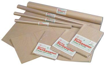 URSUS Packpapier, Bogenware, 700 mm x 1 m, braun VE = 1 von Ursus