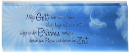 Ursus 18400067 - Mini-Tischlichter Ambiente, Spruch 2, 5 Blatt, aus Transparentpapier, ca. 10 x 27 cm, 115 g/qm, Durchmesser ca. 8 cm, einseitig bedruckt, ideal als Tischdeko von Ursus