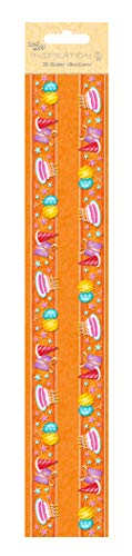 Ursus 56430011 - 3D-Sticker Bordüren, mit sich wiederholenden Elementen, aus hochwertigen Materialien, selbstklebend, zum Verzieren von Grußkarten, Scrapbooking und für andere Bastelarbeiten Ursus 56430011 - 3D-Sticker Bordüren, mit sich wiederholenden Elementen, aus hochwertigen Materialien, selbstklebend, zum Verzieren von Grußkarten, Scrapbooking und für andere Bastelarbeiten von Ursus