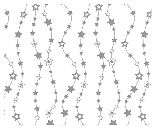 Ursus 81934608 - Zauberpapier, Sterne, DIN A4, 250 g/qm, 10 Blatt, einseitig veredelt mit UV Relieflack von Ursus