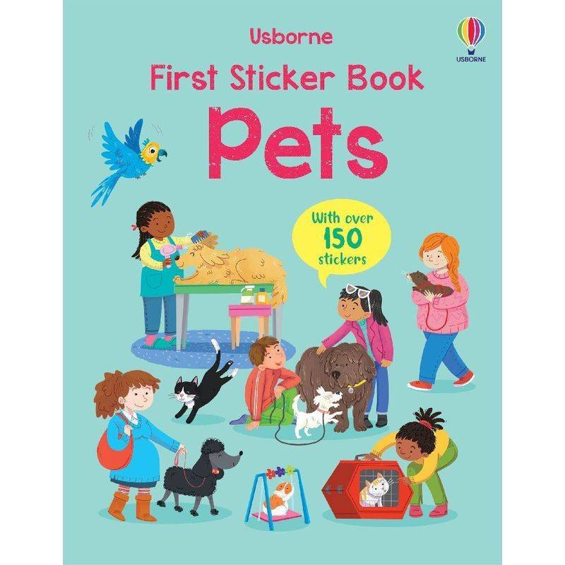 First Sticker Book Pets - Kristie Pickersgill, Kartoniert (TB) von Usborne Publishing