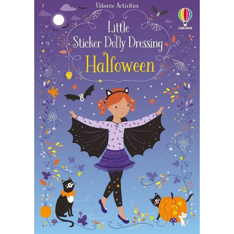 Little Sticker Dolly Dressing Halloween - Fiona Watt, Kartoniert (TB) von Usborne Publishing