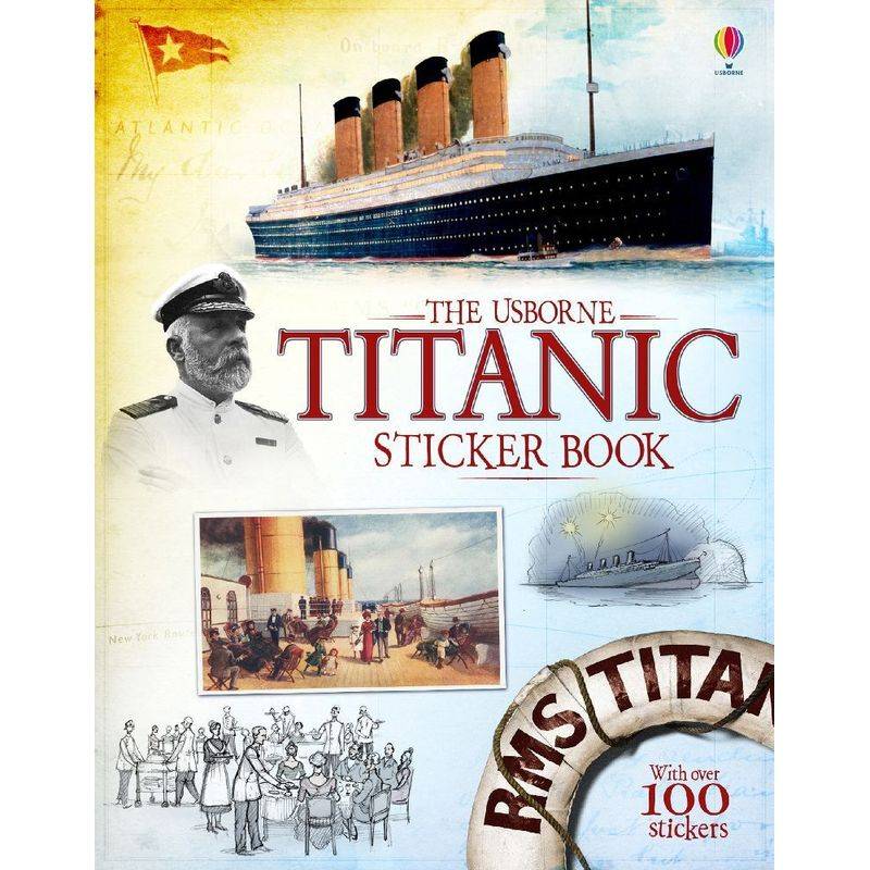 Titanic Sticker Book - Emily Bone, Megan Cullis, Kartoniert (TB) von Usborne Publishing