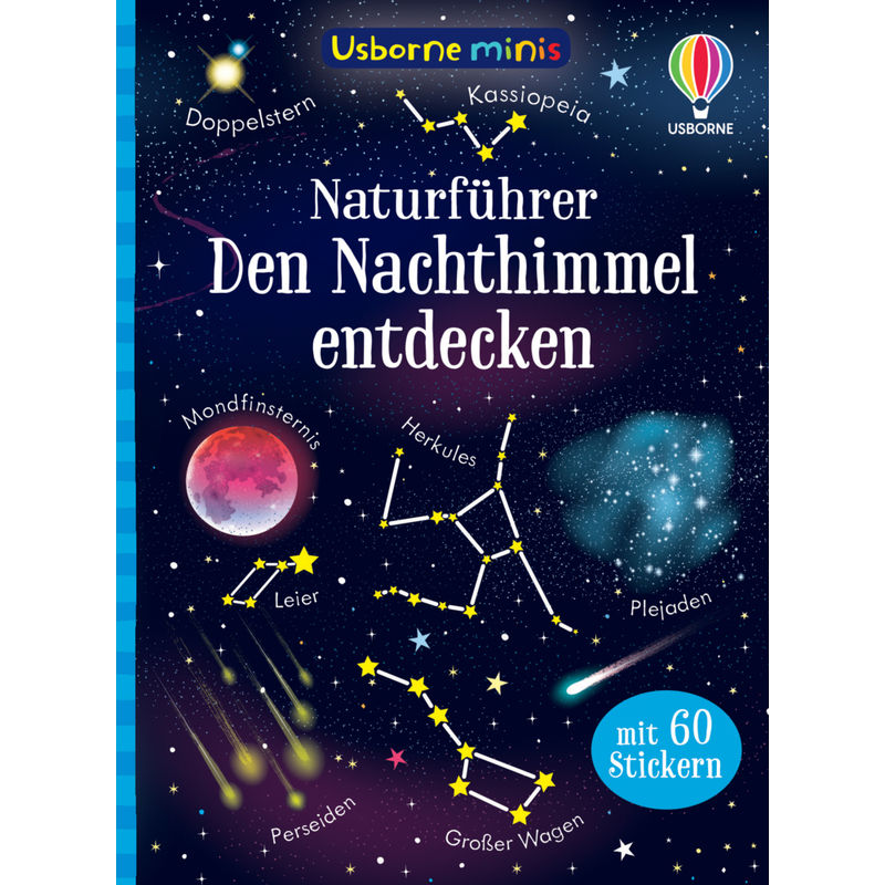 Usborne Minis Naturführer: Den Nachthimmel Entdecken - Sam Smith, Kartoniert (TB) von Usborne Verlag