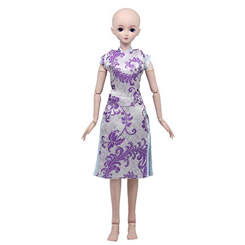 Uteruik Cheongsam Puppe BJD Kleidung für 1/3 60 cm SD Puppe Casual Outfits Kostüm Zubehör (#B) von Uteruik