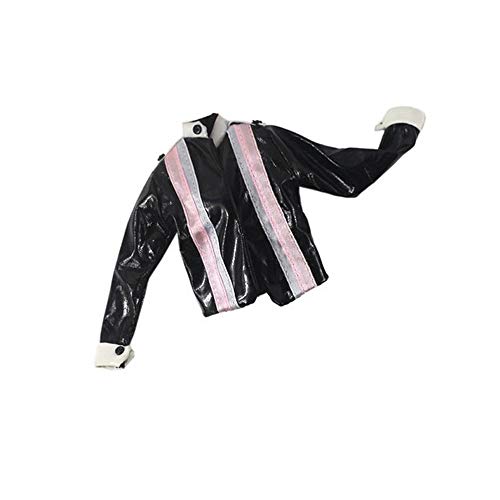 Uteruik Puppe Lederjacke Kleidung für 11,5 Zoll Mädchen Puppe Causal Outfits Kostüm Zubehör Geburtstagsgeschenk von Uteruik