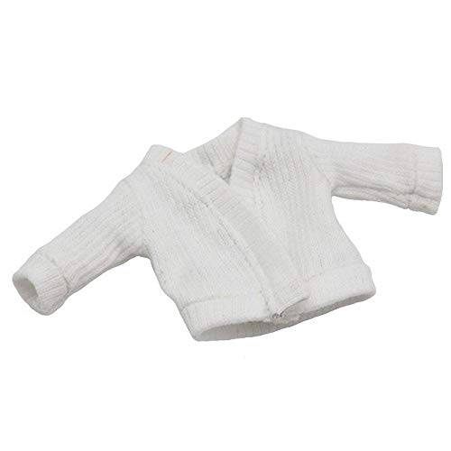 Uteruik Puppenstrickmantel Strickjacken Kleidung für OB11 1/12 BJD Puppen Casual Outfits Kostüm Zubehör Spielzeug, 1 Stück (#C) von Uteruik