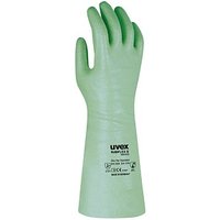 uvex unisex Arbeitshandschuhe Profas Rubiflex NB 35 S grün Größe 8 1 Paar von Uvex