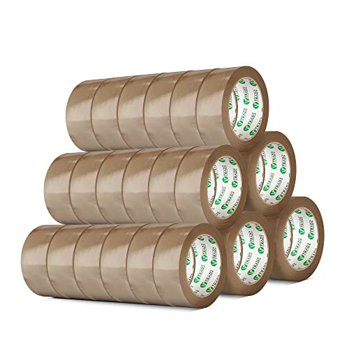 V1 TRADE Paketklebeband Braun - Paketband - Klebeband 50mm x 66m - 36 Rollen zum Kartons Verpacken und Umzug von V1 TRADE