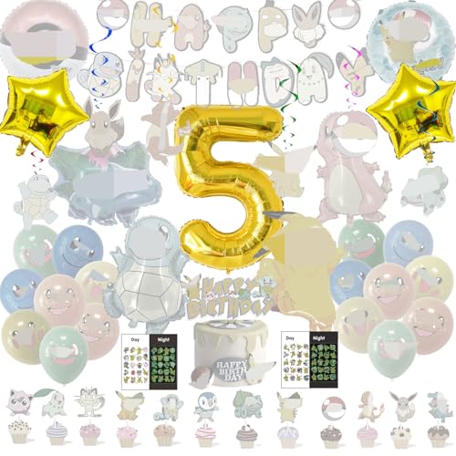 Kinder Geburtstag Party Set, 5 Jahre Kinder Geburtstagsdeko, Tortendeko Cake Topper Set, Kindergeburtstag Deko, Birthday Decorations Set Kinder Geburtstag Party Set, 5 Jahre Kinder Geburtstagsdeko, Tortendeko Cake Topper Set, Kindergeburtstag Deko, Birthday Decorations Set von VACBOTT
