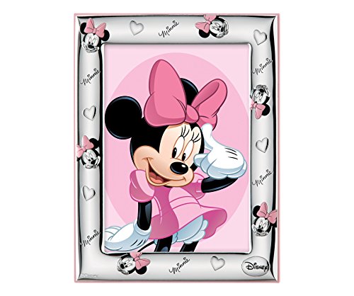 VALENTI & CO. Disney Baby - Minnie Mouse - Bilderrahmen für Babys und Mädchen aus Silber von VALENTI & CO.