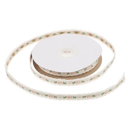 VALICLUD 1 Rolle Dekoratives Band Band Zum Verpacken Von Blumensträußen Blumen-bastelband Stickerei-besatzband Bandstickerei Stickband Elegante Bänder Stoffbänder Stoffband Weiß Polyester VALICLUD 1 Rolle Dekoratives Band Band Zum Verpacken Von Blumensträußen Blumen-bastelband Stickerei-besatzband Bandstickerei Stickband Elegante Bänder Stoffbänder Stoffband Weiß Polyester von VALICLUD