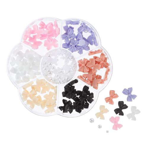 VALICLUD 1 Schachtel Nail Charms Perlen Schleifen Nageldekorationen für Maniküre Schmucksteine für Nägel für Hochzeiten Partys und Feste VALICLUD 1 Schachtel Nail Charms Perlen Schleifen Nageldekorationen für Maniküre Schmucksteine für Nägel für Hochzeiten Partys und Feste von VALICLUD