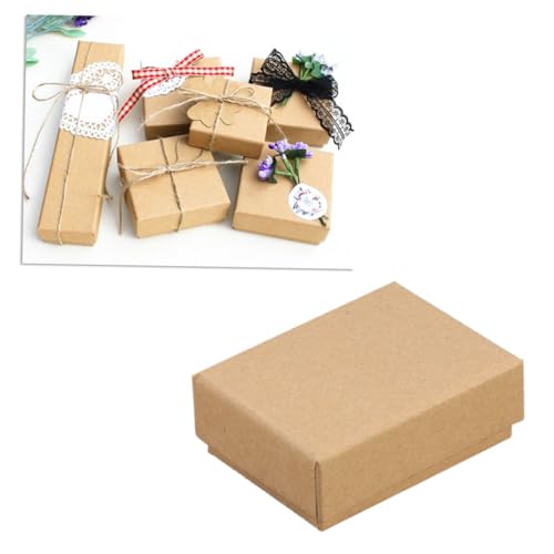 VALICLUD 10 Stück Kartons Ohrring-geschenkboxen Für Schmuck Schmuckschatullen Aus Pappe Schmuckschatullen Aus Kraftpapier von VALICLUD