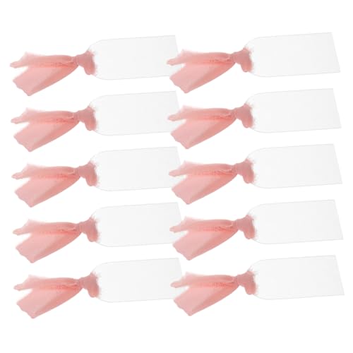 VALICLUD 10Stücke Transparente Stuhlreservierungsschilder Mit Satinband Wiederverwendbare Hochzeitsplatzkarten Für Dekoration Und Unvergessliche Feiern VALICLUD 10Stücke Transparente Stuhlreservierungsschilder Mit Satinband Wiederverwendbare Hochzeitsplatzkarten Für Dekoration Und Unvergessliche Feiern von VALICLUD