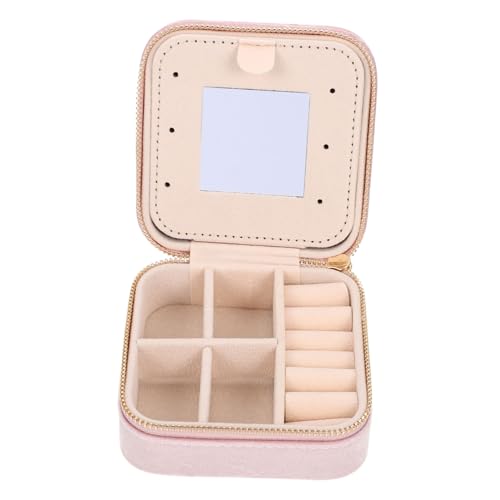 VALICLUD 2 Stck. Aufbewahrungsbox Für Schmuck Schmuckkoffer Reiseschmuck-organizer Hochzeit Organisatoren Reisen Reise Schmuckschatulle Klein Halskette Rosa Weiße Schachtel VALICLUD 2 Stck. Aufbewahrungsbox Für Schmuck Schmuckkoffer Reiseschmuck-organizer Hochzeit Organisatoren Reisen Reise Schmuckschatulle Klein Halskette Rosa Weiße Schachtel von VALICLUD