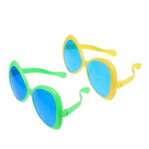 VALICLUD 2 Stücke lustige Verkleidungsbrille große party brille Party Requisiten riesige Sonnenbrillenstütze hawaiianische lustige lustige brille Plastik VALICLUD 2 Stücke lustige Verkleidungsbrille große party brille Party Requisiten riesige Sonnenbrillenstütze hawaiianische lustige lustige brille Plastik von VALICLUD