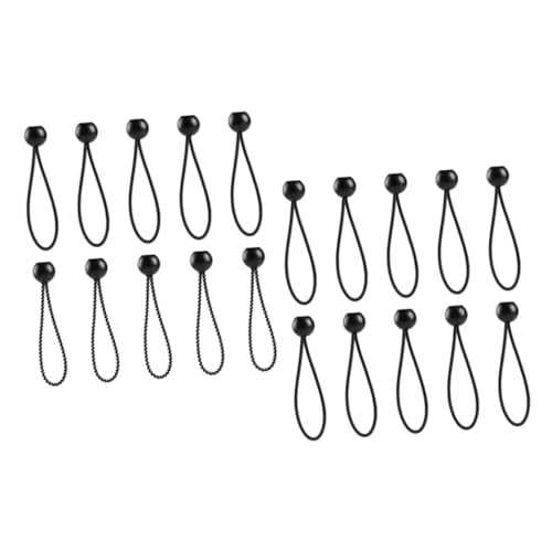 VALICLUD 20Stücke Zelt Schnur mit Elastischen Bällen Wasserdichtes Bindekabel für Tarp Baldachin und Camping zur Befestigung von Zelten und Outdoor Ausrüstung VALICLUD 20Stücke Zelt Schnur mit Elastischen Bällen Wasserdichtes Bindekabel für Tarp Baldachin und Camping zur Befestigung von Zelten und Outdoor Ausrüstung von VALICLUD
