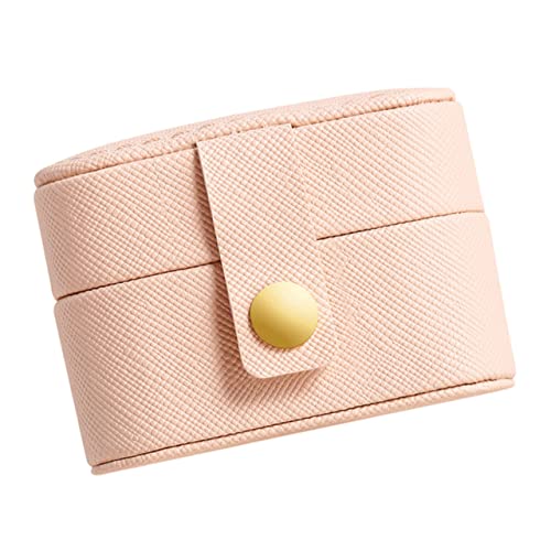 VALICLUD Kasten Schmuckkästchen klein Ringboxen reisen Mini reise schmuckschatulle Schmuckhalter Leder Rosa VALICLUD Kasten Schmuckkästchen klein Ringboxen reisen Mini reise schmuckschatulle Schmuckhalter Leder Rosa von VALICLUD