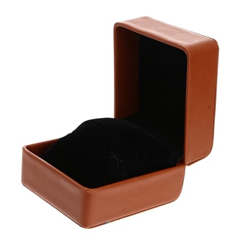 VALICLUD Kasten Schmuckschatulle Ansehen Uhrenhalter-organizer Uhrenetui Für Laden Uhrenboxen Aufbewahrung Von Armbanduhren Etuis Und Kästen Für Uhren Männer-schmuck-halskette Brown von VALICLUD