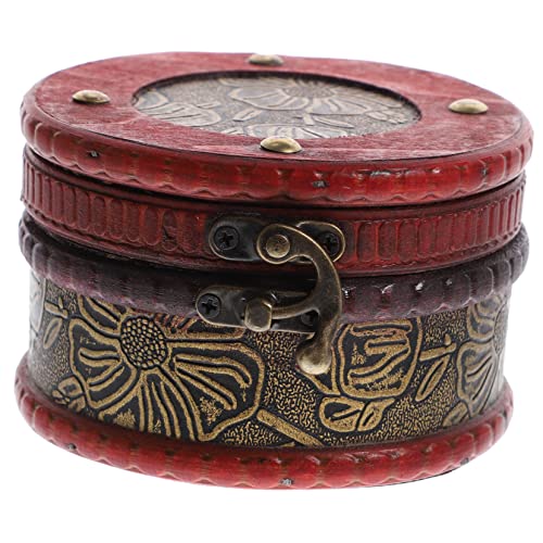 VALICLUD Kasten schmuckschatulle aus holz dekorativ Schatz retro runden Organisatoren Abteil Fall Hochzeit schmuckkästchen Aufbewahrungsboxen für Armbänder Legierung VALICLUD Kasten schmuckschatulle aus holz dekorativ Schatz retro runden Organisatoren Abteil Fall Hochzeit schmuckkästchen Aufbewahrungsboxen für Armbänder Legierung von VALICLUD