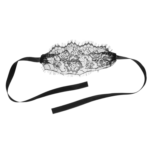 VALICLUD Lace Eye Mask Prom Accessories Decorate Cosplay Mask Fancy Dress Masks Mask for Party Women Mask Lace Mask for Party Mask Party Decor Mask Black von VALICLUD