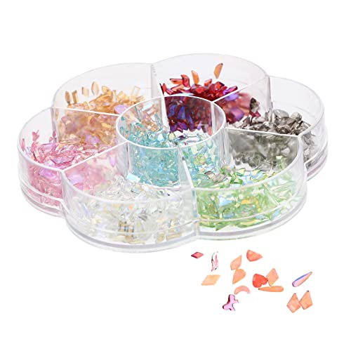 VALICLUD Nagelkristalle Harz Edelsteine für Nail Art Teiliges Bunten Farben Vielseitig Einsetzbar für Nageldesign Make Up und Dekorationen VALICLUD Nagelkristalle Harz Edelsteine für Nail Art Teiliges Bunten Farben Vielseitig Einsetzbar für Nageldesign Make Up und Dekorationen von VALICLUD