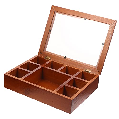 VALICLUD Schmuckschatulle Aus Massivem Holz Holzschmuckhalter Schmuckschatulle Aus Holz Aufbewahrungsbox Für Schmuck Holzschmuck Organizer Juwelierorganisator Acryl VALICLUD Schmuckschatulle Aus Massivem Holz Holzschmuckhalter Schmuckschatulle Aus Holz Aufbewahrungsbox Für Schmuck Holzschmuck Organizer Juwelierorganisator Acryl von VALICLUD