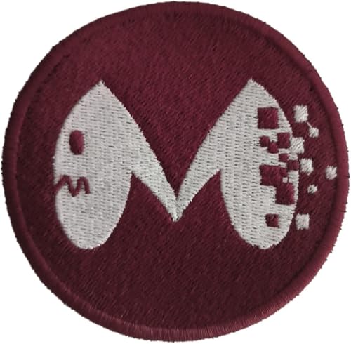 VALKYNEA Aufnäher, 100 % bestickt, inspiriert von Anime Fan Art/Kaiju Logo 1 / Patch Embroidery (Hook & Loop) von VALKYNEA